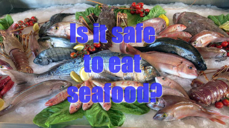 Is it safe to eat seafood?